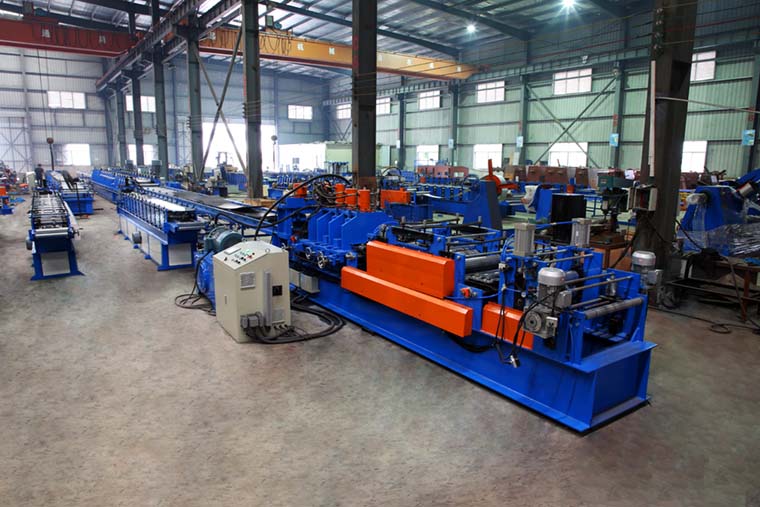 5mm Thickness Automatic C Purlin Roll Forming Machine