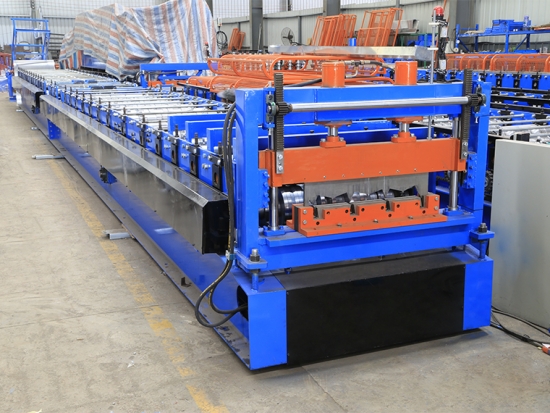 Floor Decking Roll Forming Machine for YX50-200-600 Profile					